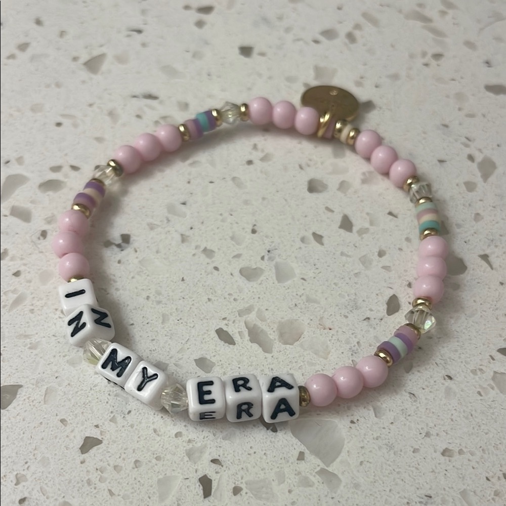 Little Words Project Beaded Letters Bracelet